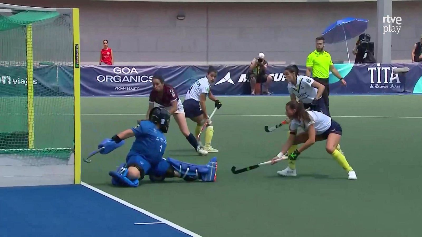 Hockey hierba - Liga Femenina. Final Four 1ª Semifinal: Real Club de Campo Villa de Madrid - Club Egara  - Hockey hierba y sala | Ver