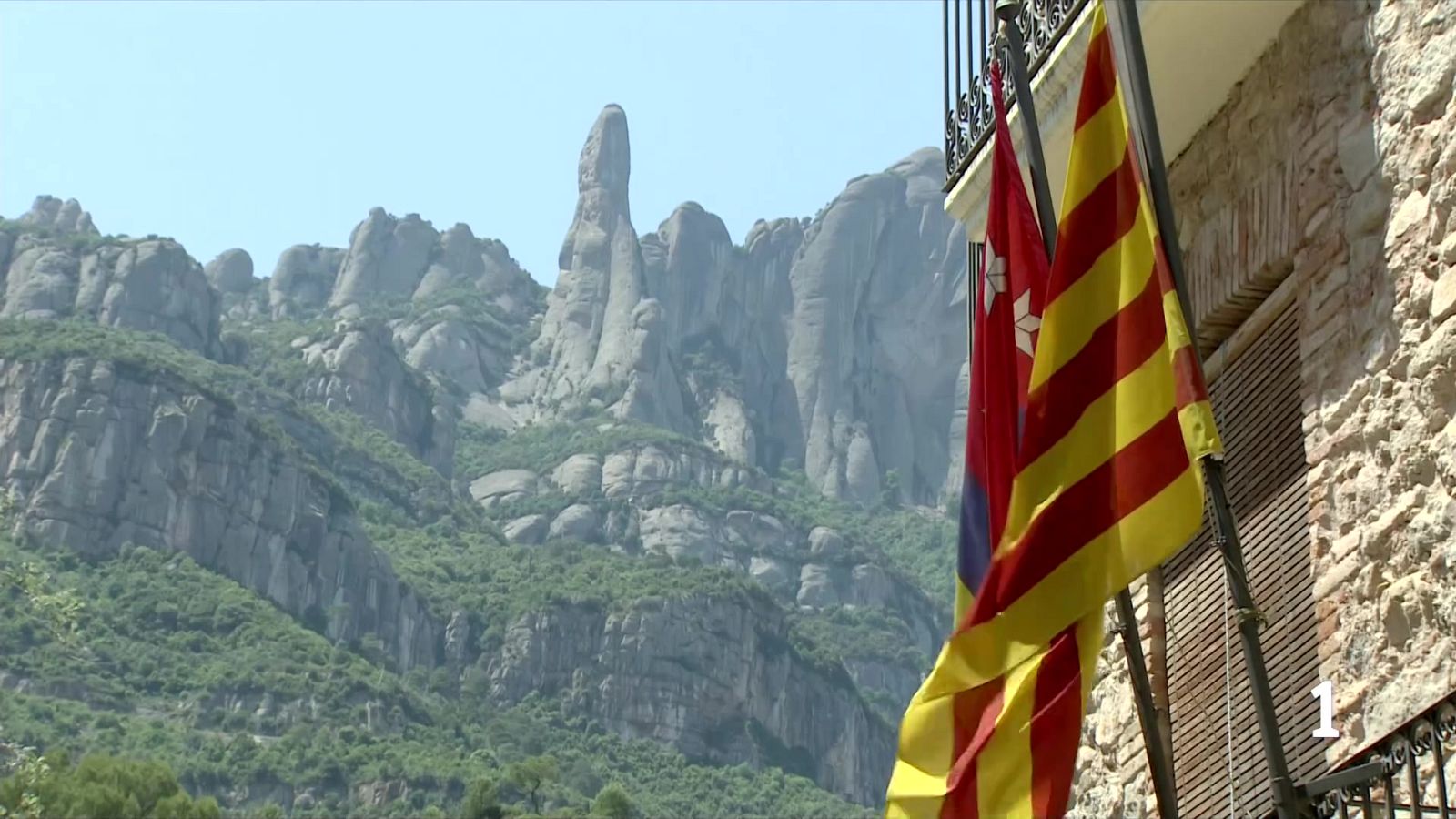 Monistrol de Montserrat es prepara per rebre el papa