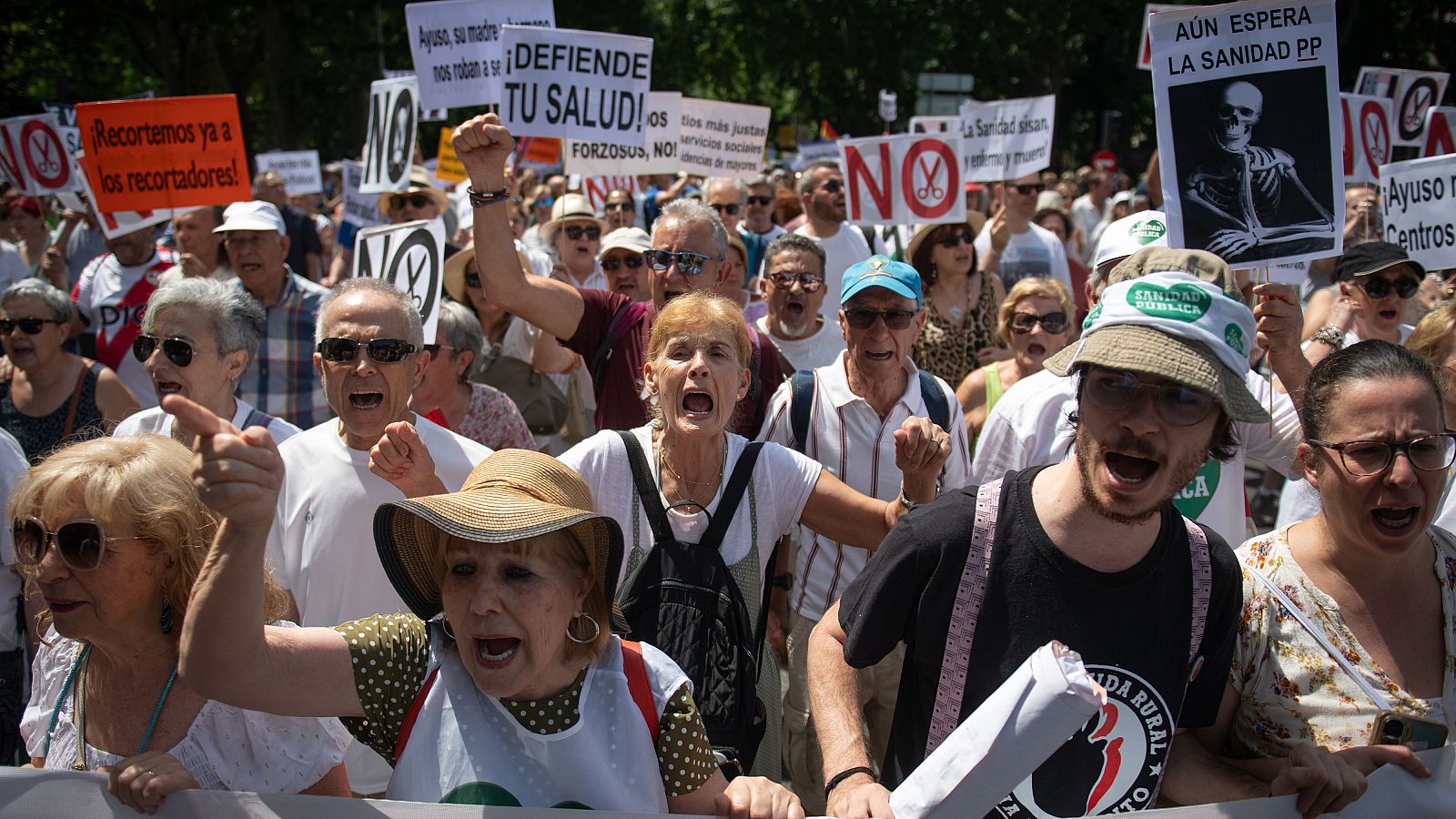 Marcha por la sanidad pública en Madrid | Ver