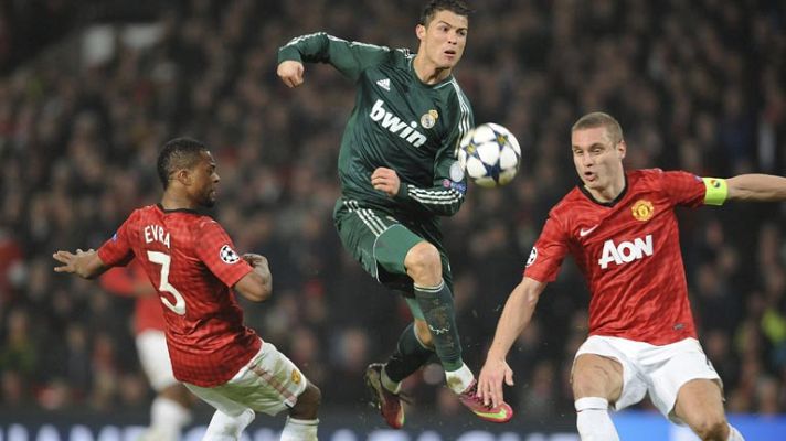 Telediario 1 - Los goles de Modric y Cristiano derrotan al Manchester United