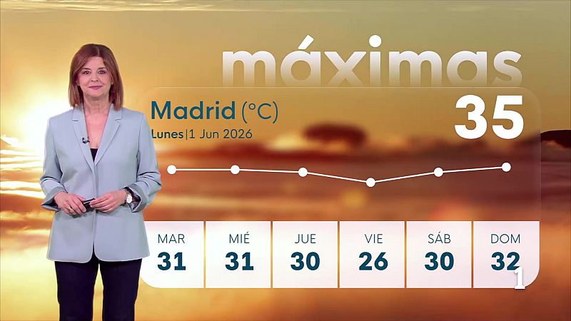 El tiempo en la Comunidad de Madrid – – 01/06/26 | Ver