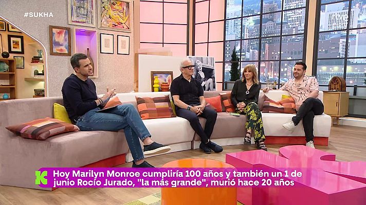 Sukha - Pepe Viyuela, Premios Max, Marilyn Monroe y Rocío Jurado