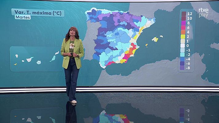 El tiempo - Situación de estabilidad en la mayor parte del país con predominio de cielos poco nubosos o despejados 