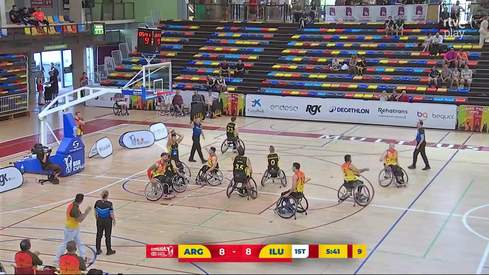Baloncesto en silla de ruedas - Superliga BSR España. Final Four Final: Amivel Reyes Gutiérrez - CD Ilunion - Baloncesto en silla de ruedas | Ver