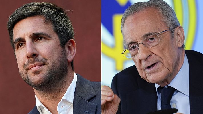 Fútbol - Enrique Riquelme anuncia a Raúl como su director deportivo y Florentino Pérez eleva el tono contra su rival en las elecciones