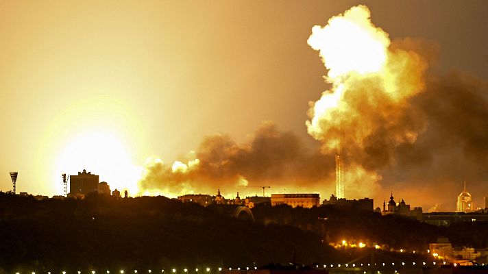 Telediario 1 - Ataque masivo ruso contra ciudades ucranianas