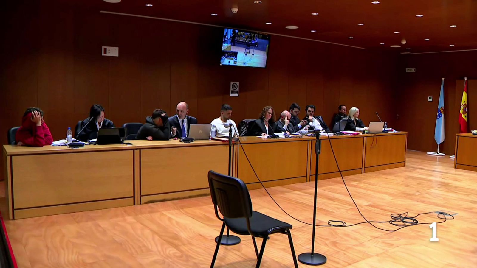 Segunda jornada del juicio por la muerte de Yoel Quispe en A Coruña - Telexornal - Galicia | Vexa