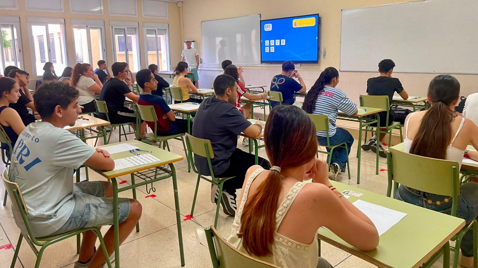 Comienzan los exámenes de selectividad en Melilla | Ver