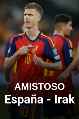  - Amistoso España-Irak, este jueves en La 1 y RTVE Play