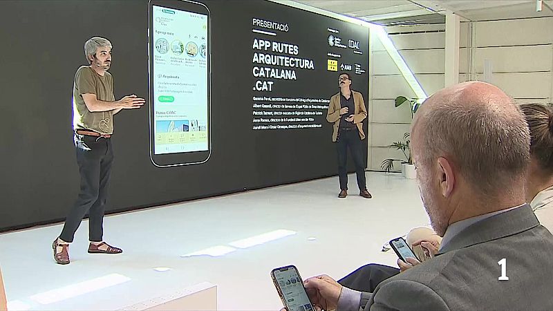 Una nova app per descobrir l’arquitectura de Catalunya - L'Informatiu | Veure