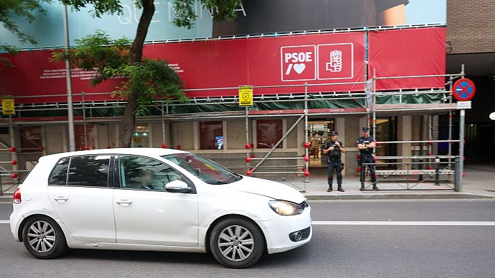 Telediario 1 - La UCO cree que Cerdán y Leire Díez lideraban una trama para "proteger los intereses" de Sánchez o el PSOE ante las causas judiciales