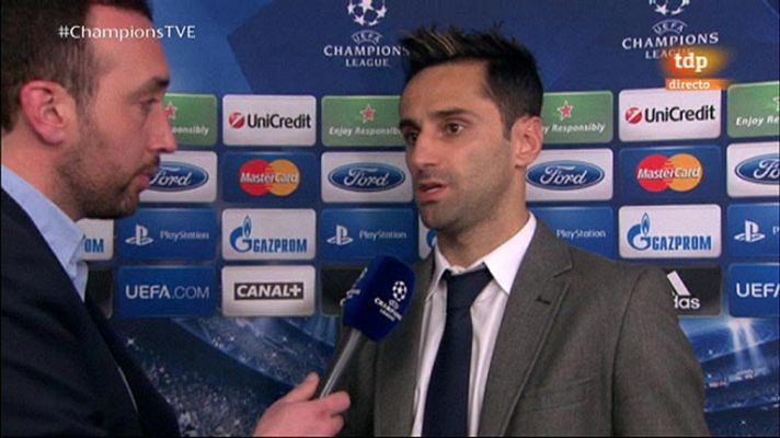 Champions League - Jonas: "La segunda parte estuvo muy abierta"