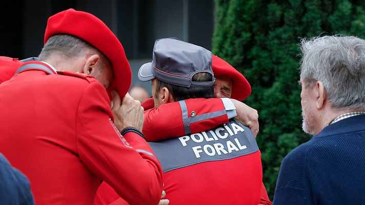 Telenavarra - Duelo por el fallecimiento de los cinco policías forales