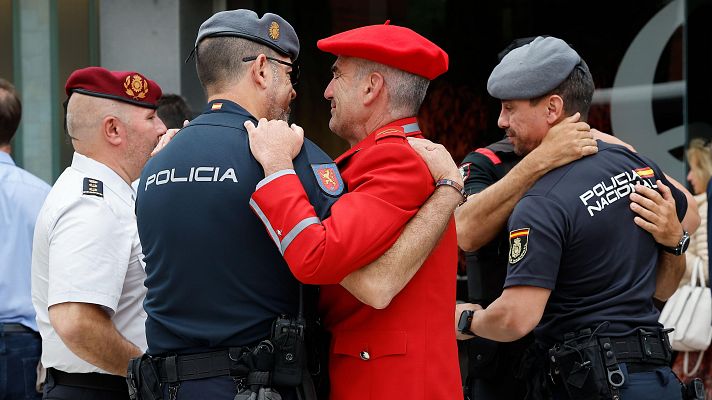 Telenavarra - Navarra, de luto por los 5 policías forales fallecidos