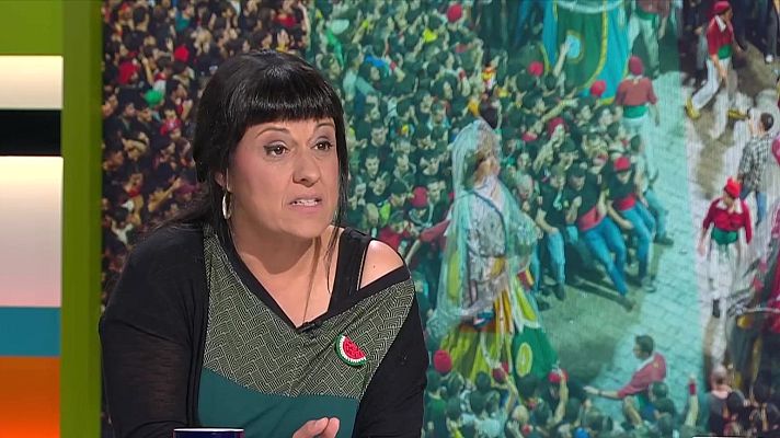 L'altaveu al pati - Escridassades a Silvia Orriols a la Patum