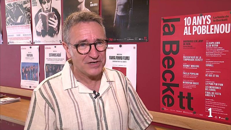 La Sala Beckett celebra 10 anys al Poblenou - L'Informatiu | Ver
