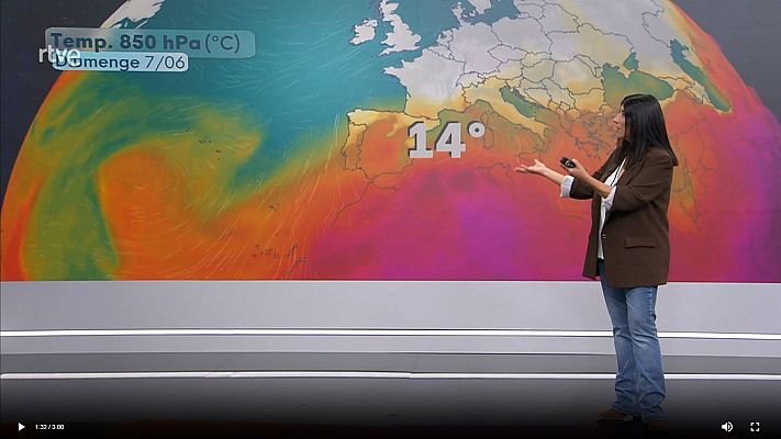 El temps - Divendres: refrescada de traca i mocador. L'estiu torna el cap de setmana