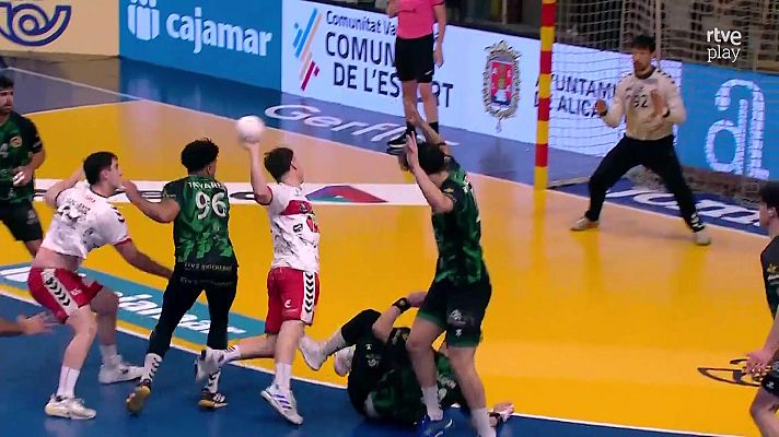 Balonmano - Copa del Rey. 1/4 Final: Viveros Herol BM Nava - Rebi Cuenca