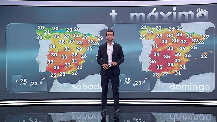 El tiempo - Precipitaciones localmente fuertes y con tormenta en litorales de Cataluña de madrugada