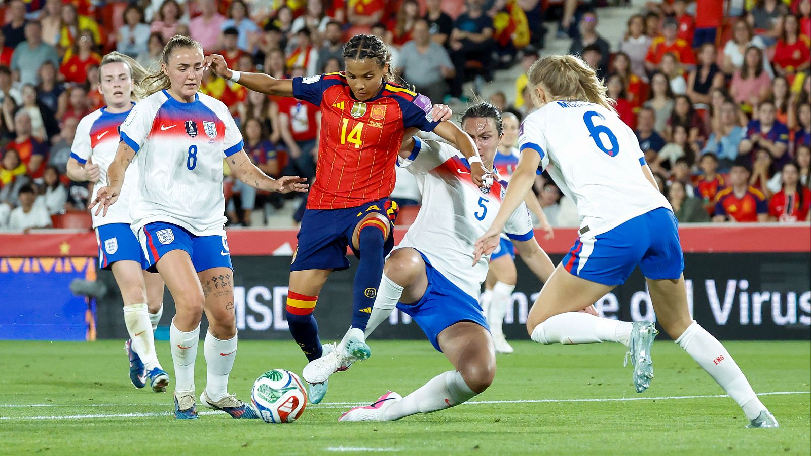 Fútbol - Clasificación Campeonato del Mundo Femenino: España - Inglaterra - Fútbol | Ver