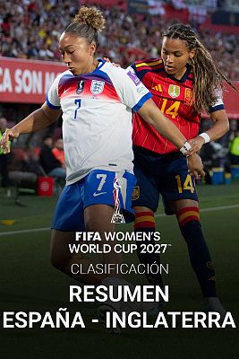 Fútbol - España - Inglaterra. Resumen del partido de clasificación para el Mundial femenino