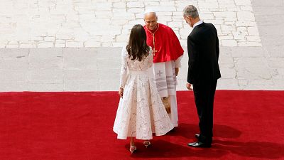 Madrid se vuelca en la visita del papa Le�n XIV a Espa�a: las mejores im�genes del primer d�a
