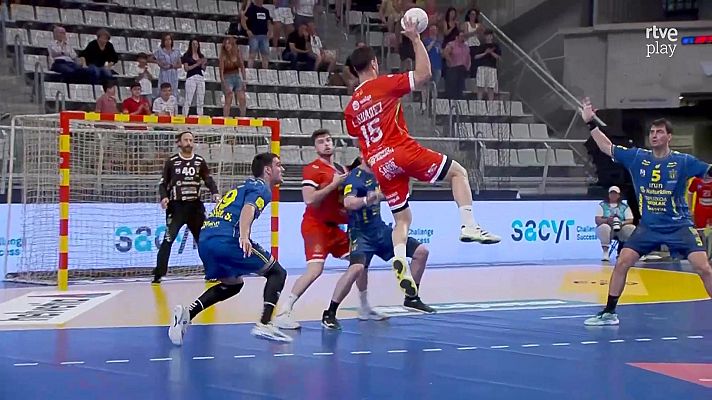 Balonmano - Copa del Rey. 2ª Semifinal: Bada Huesca - Irudek Bidasoa Irún