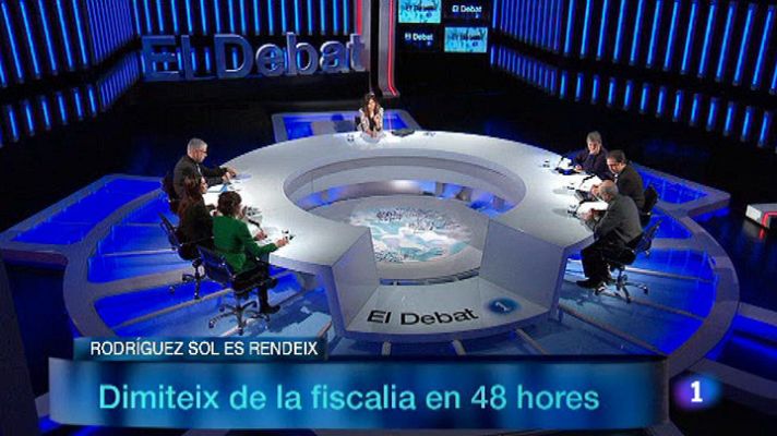 El debat de La 1 - El Debat de La 1 - Cessa el fiscal del TSJC