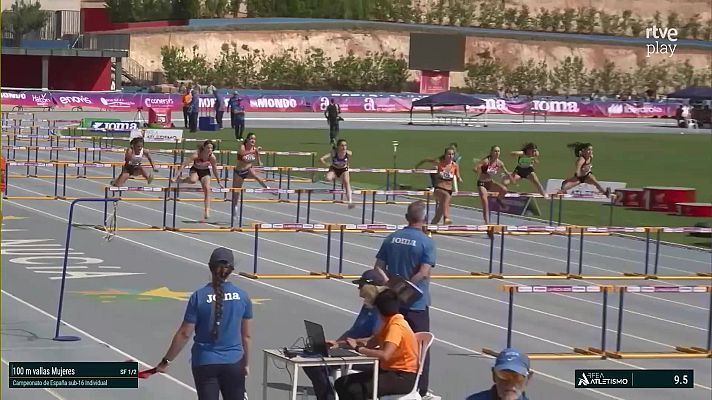 Atletismo - Campeonato de España Sub-16. 3ª jornada Sesión Matinal
