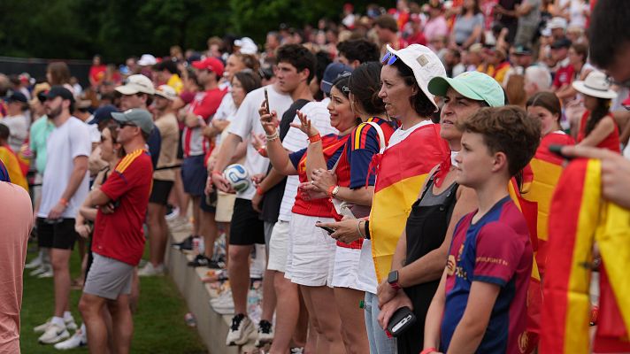 Los Deportes de La1 - Los aficionados de Chattanooga se vuelcan con la Roja