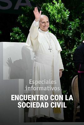 Especiales informativos - Visita del papa León XIV a España: Actos Sociedad Civil