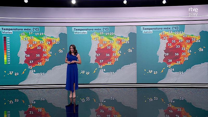 El Tiempo Noche - 07/06/26 - RTVE.es - El tiempo | Ver