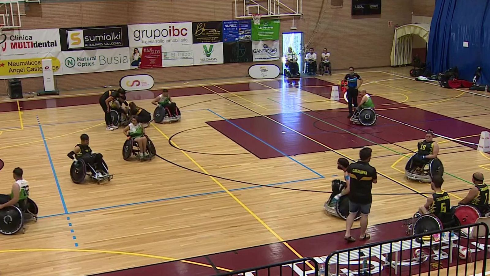 Illescas se ha convertido en el escenario del campeonato de España de Rugby en Silla de Ruedas - Noticias de Castilla-La Mancha | Ver