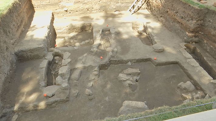 Noticias de Castilla y León - Hallan un nuevo tesoro arqueológico junto al Arco de San Vicente en Ávila