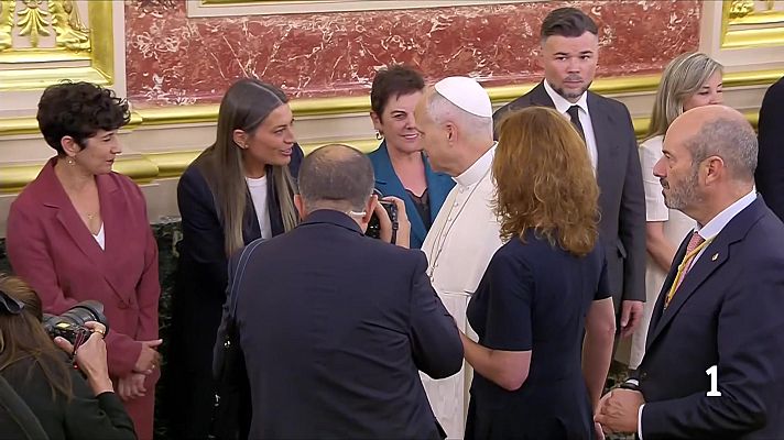 L'Informatiu - Els partits aprofiten la visita del Papa per marcar agenda política