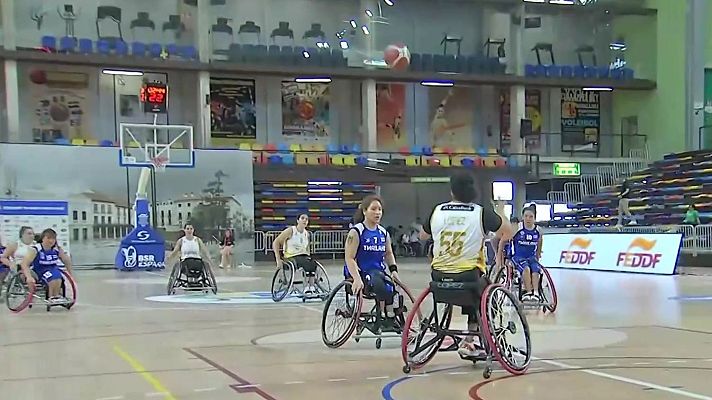Baloncesto en silla de ruedas - Clasificación Campeonato del Mundo Femenino: España – Tailandia 