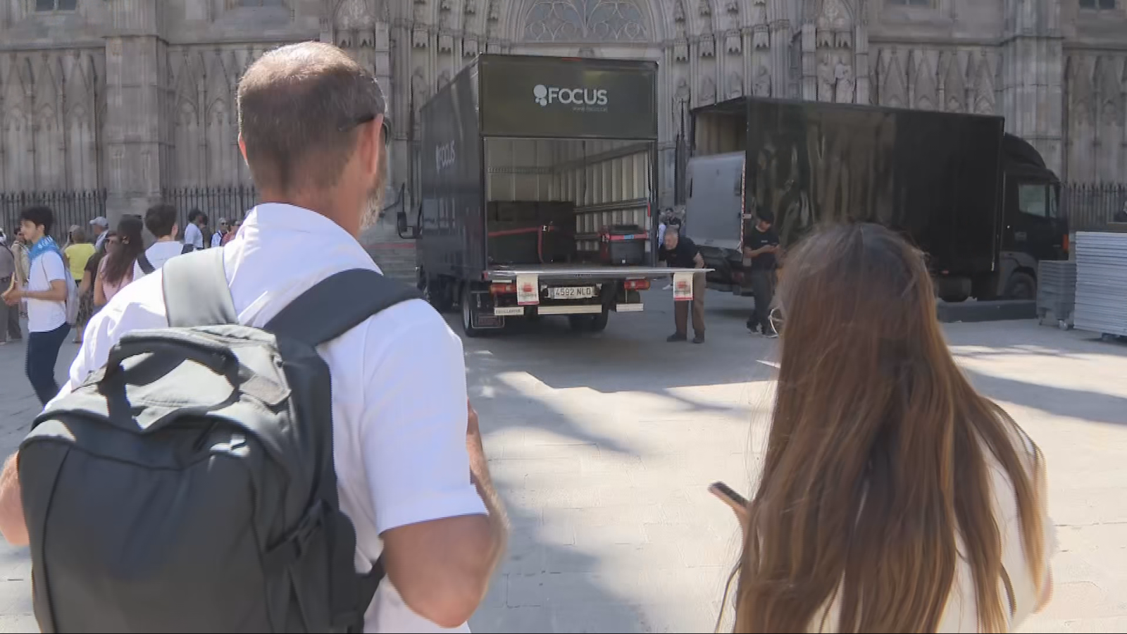 Compte enrere per l'arribada del papa Lleó XIV a Barcelona
