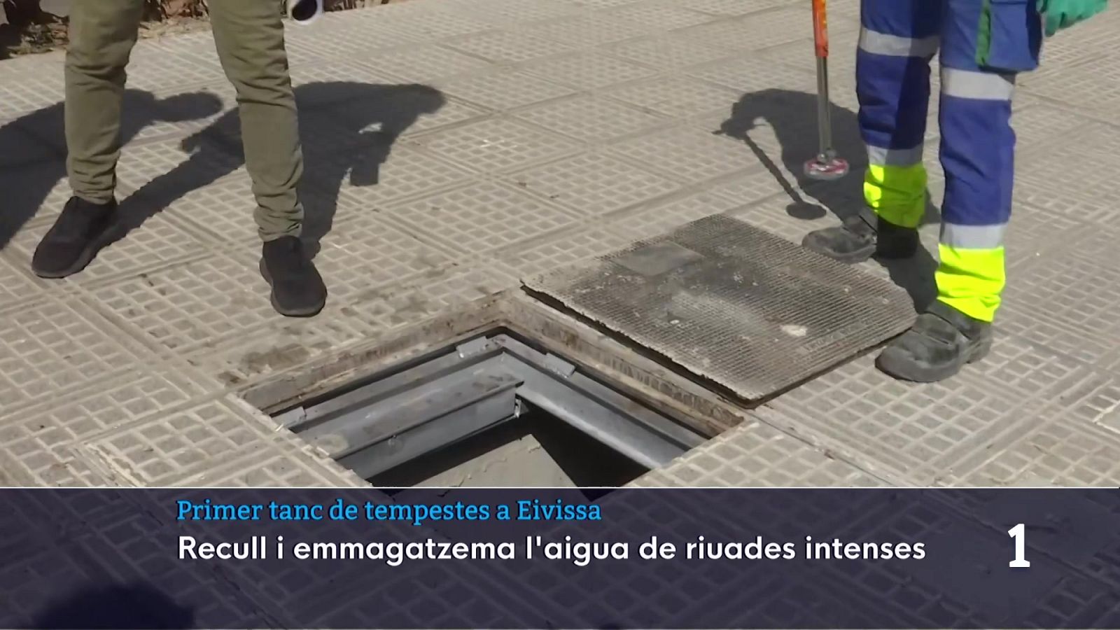 Primer tanc de tempestes a Eivissa