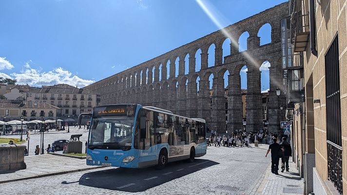 Noticias de Castilla y León - El seguimiento en la huelga de transporte de viajeros por carretera de Segovia supera el 90%