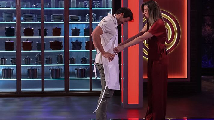 Chambo gana el delantal dorado de MasterChef 14 y se emociona al despedirse de su mujer: "Vamos a hacer que merezca la pena"