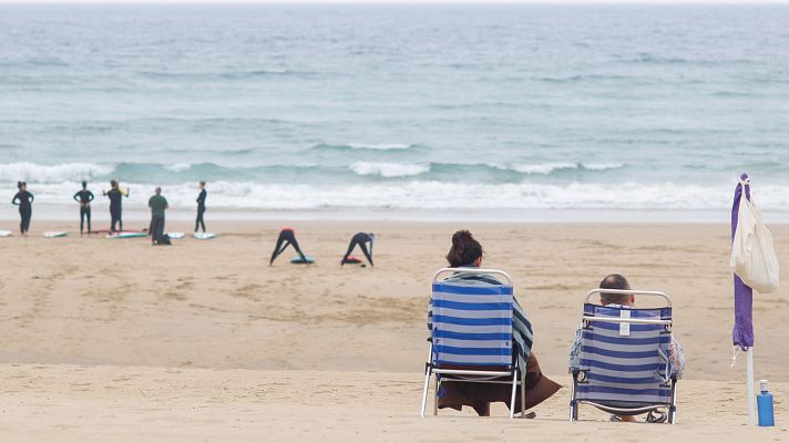 El tiempo - Descenso notable de las temperaturas máximas en el tercio norte peninsular