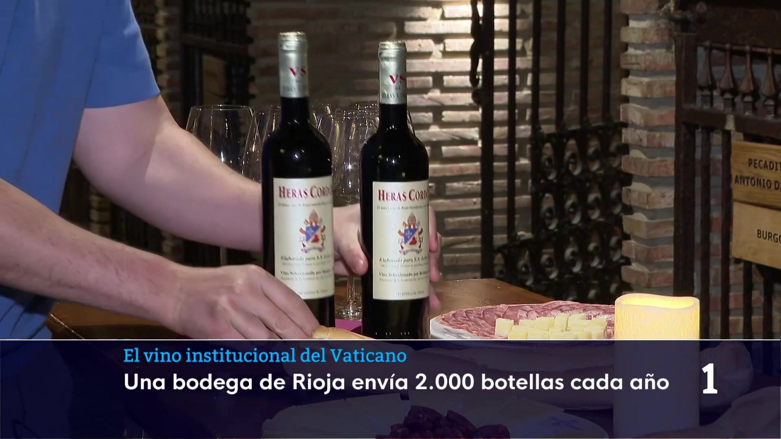 El vino del papa es un Rioja exclusivo para el Vaticano | Ver