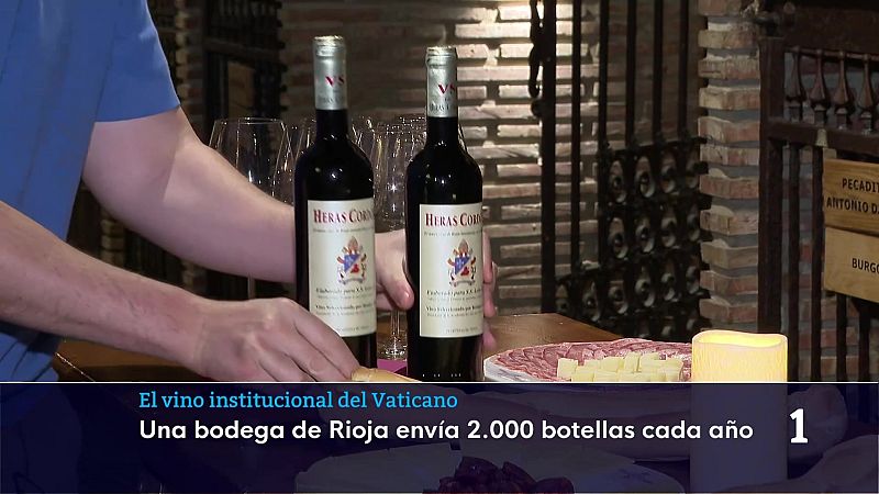 El vino del papa es un Rioja exclusivo para el Vaticano | Ver