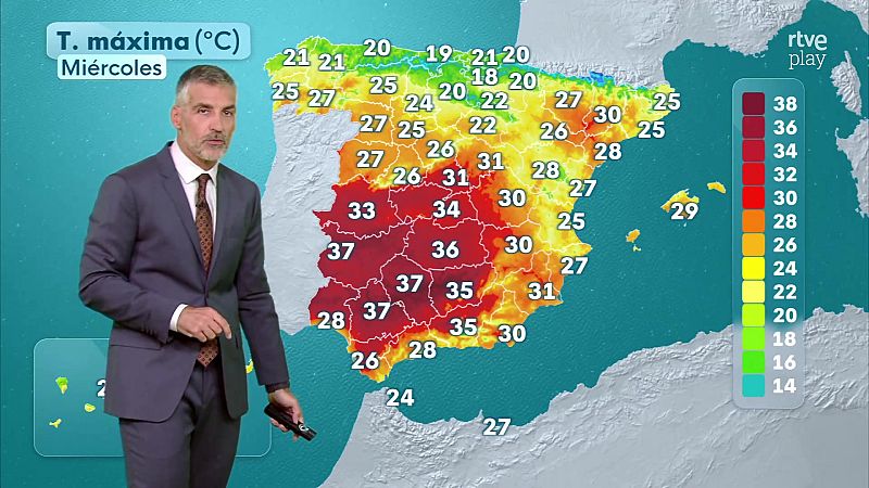 El Tiempo - 08/06/26 - RTVE.es - El tiempo | Ver
