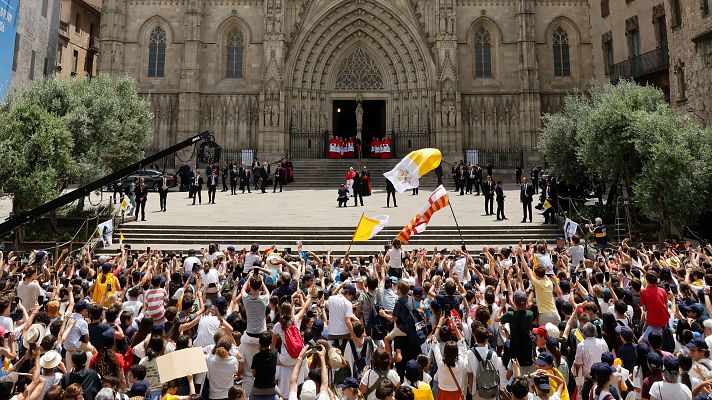 Cuarto día de visita del papa a España: el martes 9 de junio