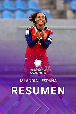 Resumen y goles del Islandia - España, partido clasificatorio para el Mundial femenino 2027