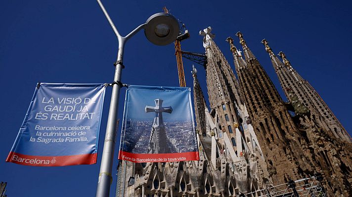 RTVE Noticias Vídeo - Lola y Consol, dos vecinas con unas vistas privilegiadas a la Sagrada Familia 