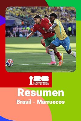 Brasil - Marruecos: resumen, jugadas y goles del partido del Mundial 2026