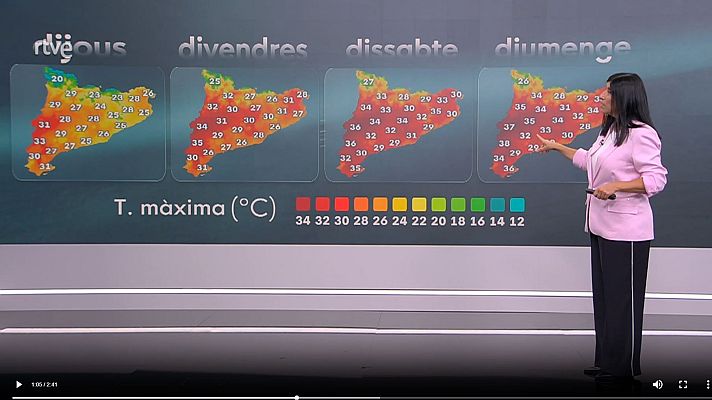 El temps - Aprofiteu la treva... a final de setmana torna la calor intensa