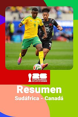 Copa Mundial de la FIFA 2026 - Sudáfrica - Canadá: resumen, jugadas y goles del partido del Mundial 2026
